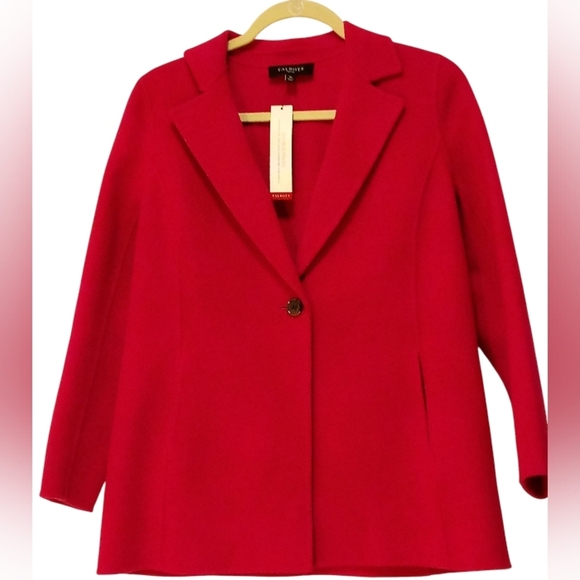 Talbot's Petite - NWT Ladies Fascia PeaCoat, 4-P, Double-Faced, Wool & Nylon,... - Picture 12 of 12